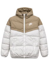 מעיל גשם לבן/חום - 25/26