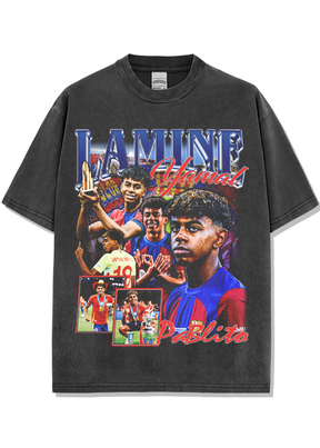 חולצת אוברסייז | לאמין ימאל