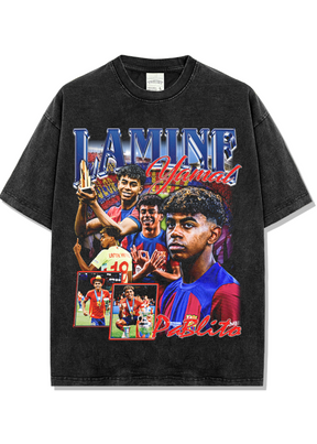 חולצת אוברסייז | לאמין ימאל