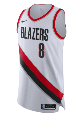 גופיית פורטלנד בלייזרס Association Edition לבן | דני אבדיה ⁩⁩⁩25/26