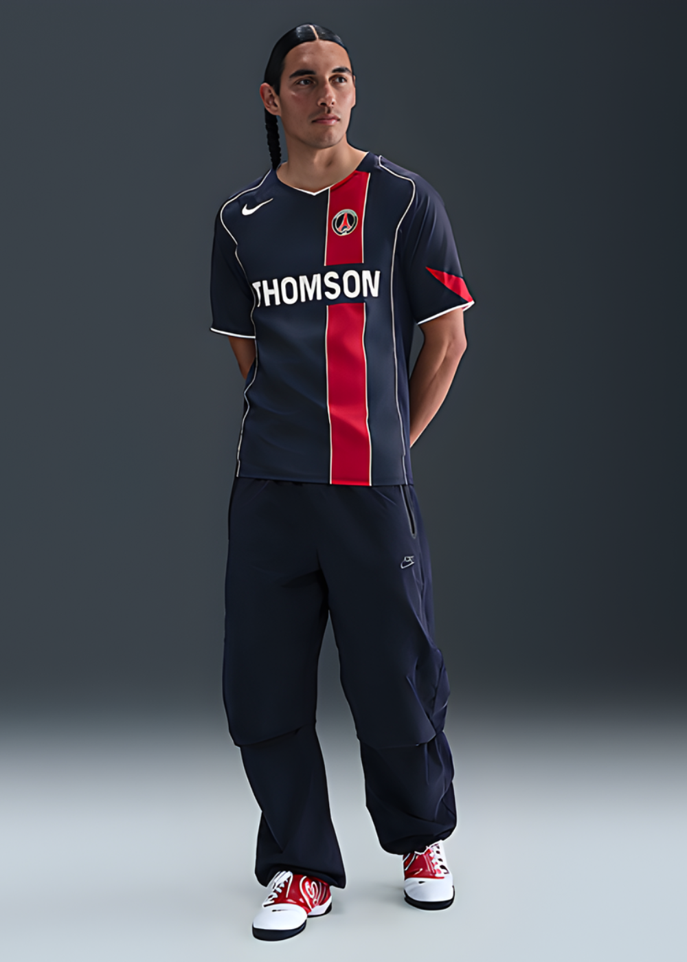 חליפת משחק רטרו פריז סן ז'רמן - בית 04/05