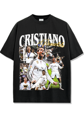 חולצת אוברסייז | CR7 ריאל מדריד