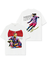 חולצת אוברסייז | רונאלדיניו ברצלונה