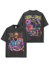 חולצת אוברסייז | טראוויס סקוט X ברצלונה