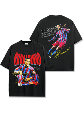 חולצת אוברסייז | רונאלדיניו ברצלונה