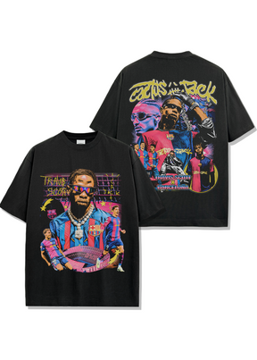 חולצת אוברסייז | טראוויס סקוט X ברצלונה