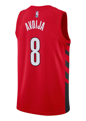 גופיית פורטלנד בלייזרס Statement Edition אדום | דני אבדיה ⁩⁩⁩25/26