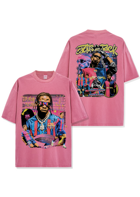 חולצת אוברסייז | טראוויס סקוט X ברצלונה