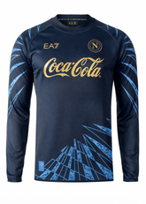 חליפת משחק רשמית נאפולי קדם משחק שרוול ארוך - 2025/2026