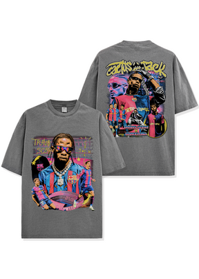 חולצת אוברסייז | טראוויס סקוט X ברצלונה