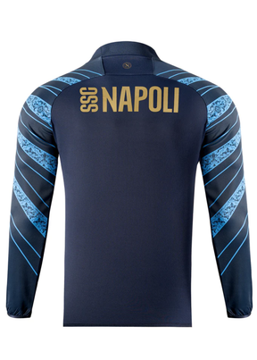 חליפת משחק רשמית נאפולי קדם משחק שרוול ארוך - 2025/2026