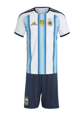 חליפת כדורגל לילדים ארגנטינה בית | מונדיאל 2026