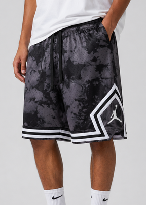 מכנס כדורסל JORDAN DIAMOND GRAY/BLACK - מלאי מיידי