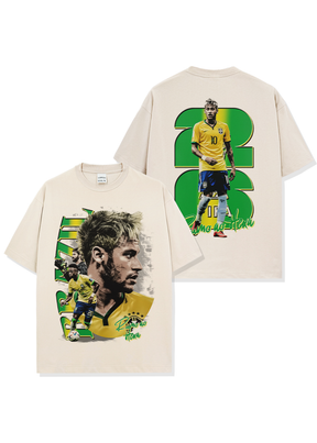 חולצת אוברסייז | ברזיל מונדיאל 26