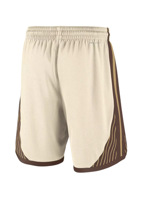 מכנסי NBA גולדן סטייט ווריורס | CITY EDITION קרם/חום 25/26