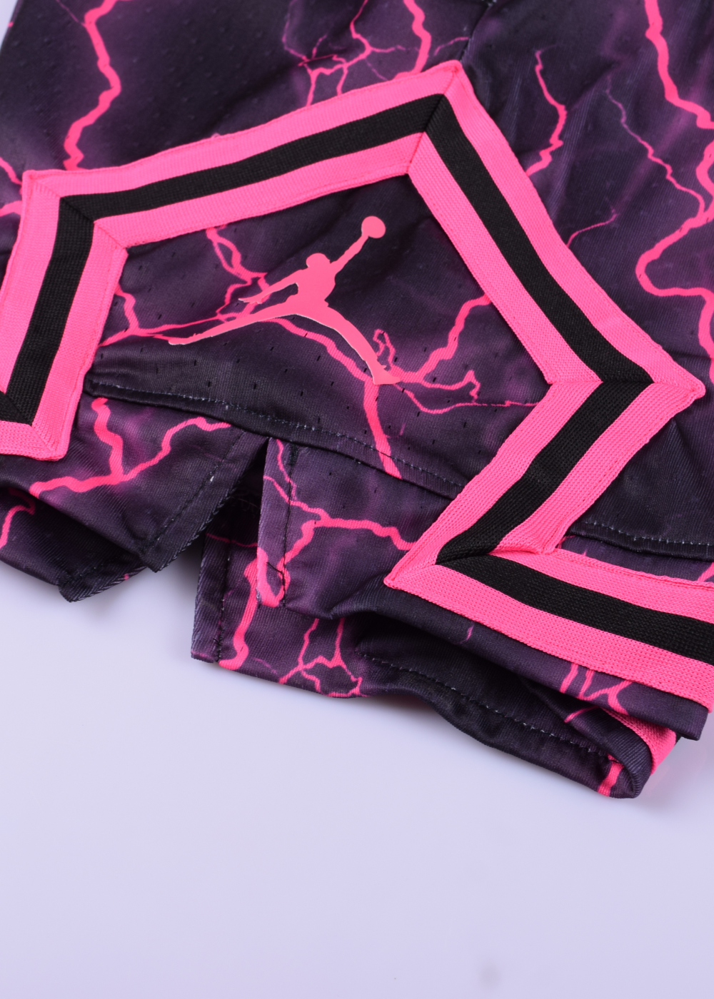 מכנס כדורסל JORDAN DIAMOND BLACK/PINK