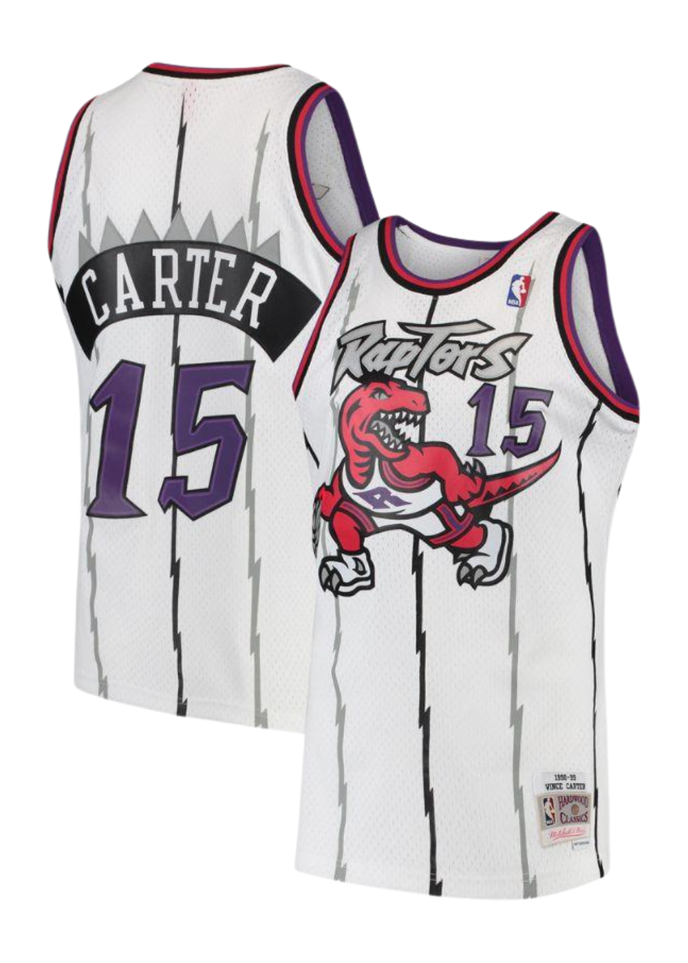גופיית NBA טורונטו ראפטורס 1998-99 | וינס קרטר