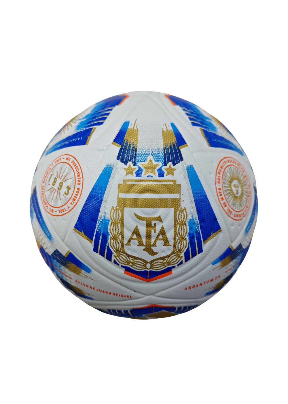 כדור כדורגל מקצועי - ארגנטינה לבן כחול