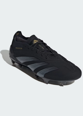נעלי כדורגל מקצועיות | Adidas Predator Elite FG - Black/Gold Metallic