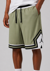 מכנס כדורסל JORDAN DIAMOND OLIVE GREEN