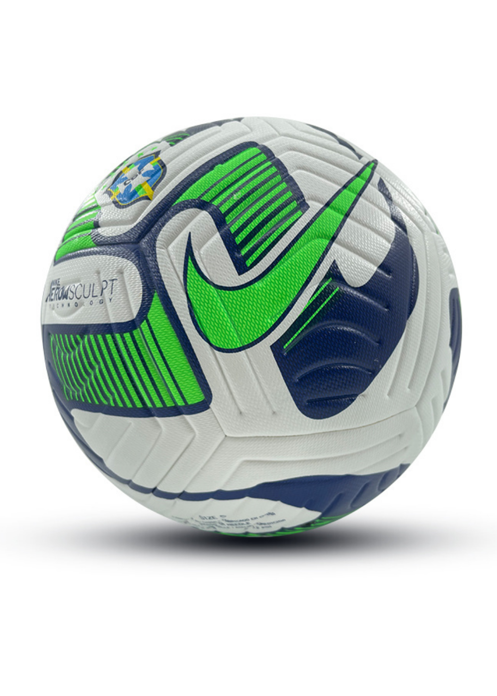 כדור כדורגל מקצועי - ברזיל לבן/ירוק