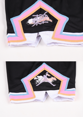 מכנס כדורסל JORDAN DIAMOND BLACK/PINK