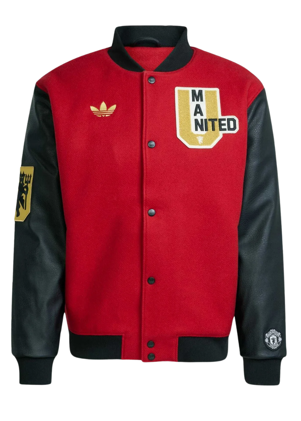 MANCHESTER UNITED VRCT - Bomber Jacket - active maroon
