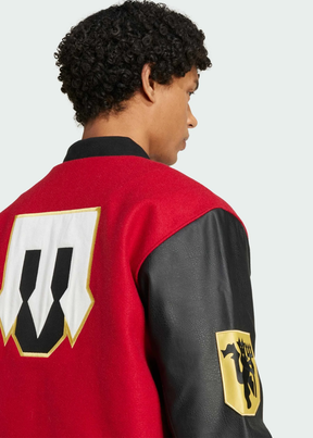 MANCHESTER UNITED VRCT - Bomber Jacket - active maroon