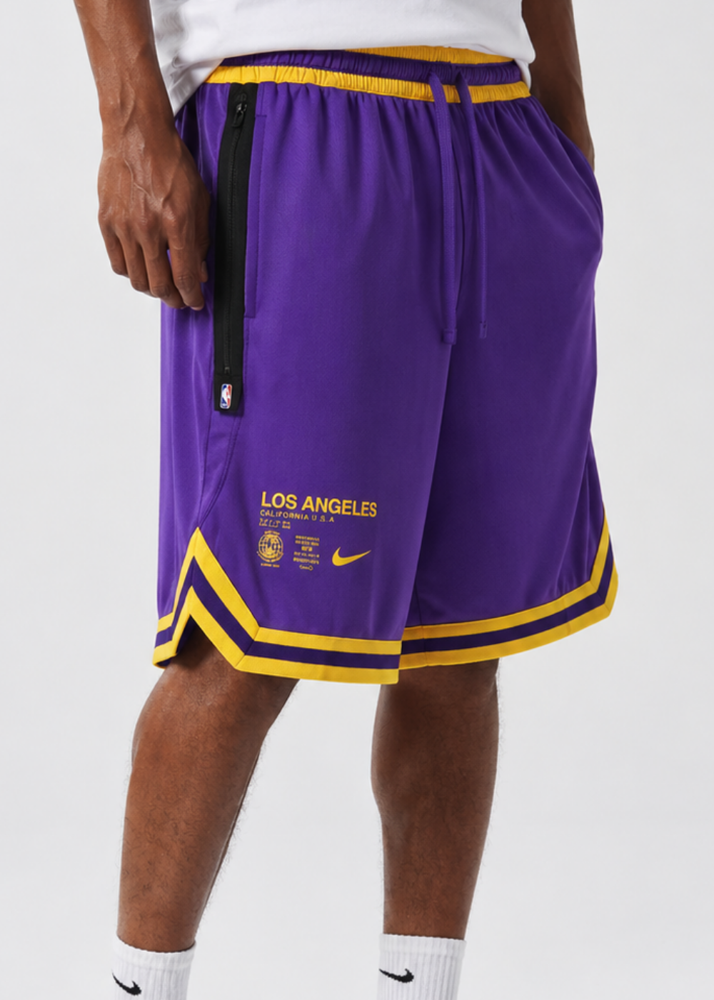 NBA Los Angeles Lakers Shorts מכנס כדורסל