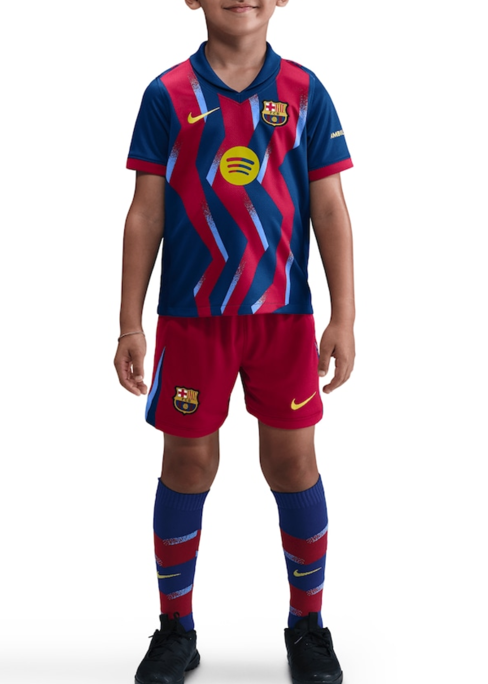 חליפת כדורגל לילדים ברצלונה רביעית - 25/26
