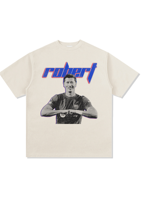 חולצת אוברסייז | רוברט לבנדובסקי