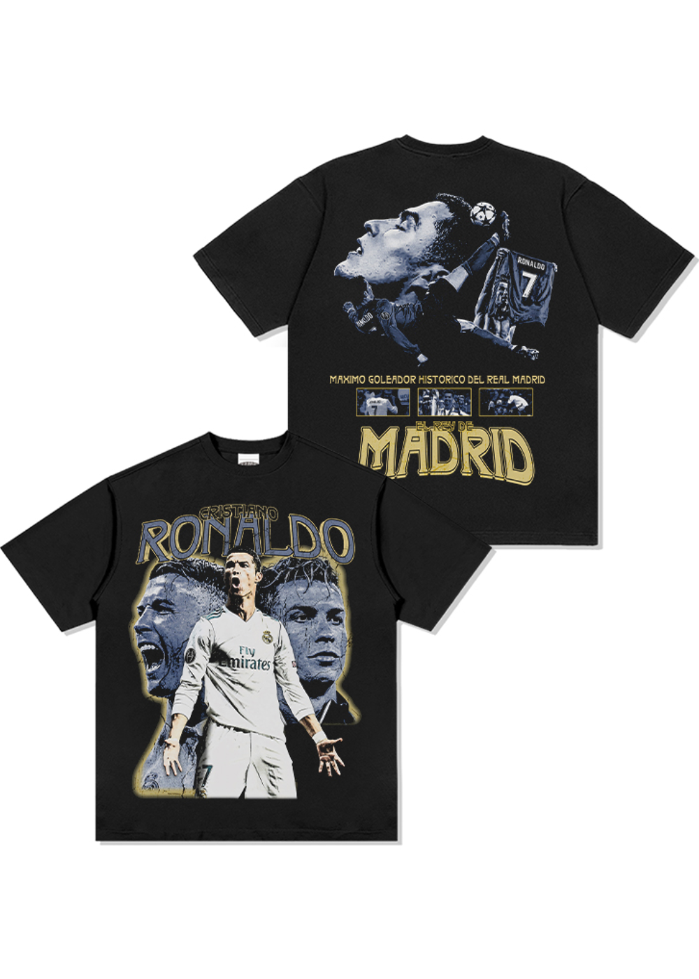 חולצת אוברסייז | CR7 רונאלדו ריאל מדריד