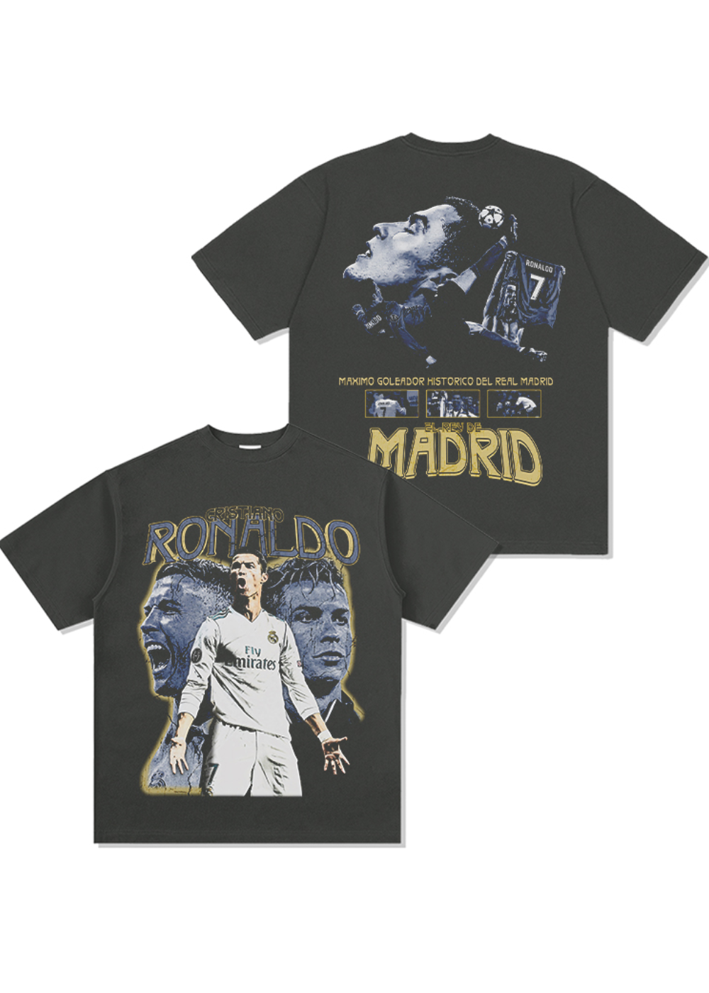 חולצת אוברסייז | CR7 רונאלדו ריאל מדריד