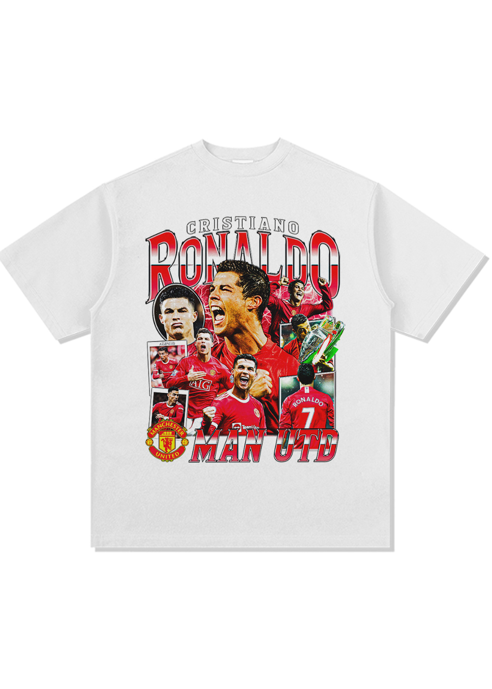 חולצת אוברסייז | CR7 רונאלדו מנצ'סטר יונייטד