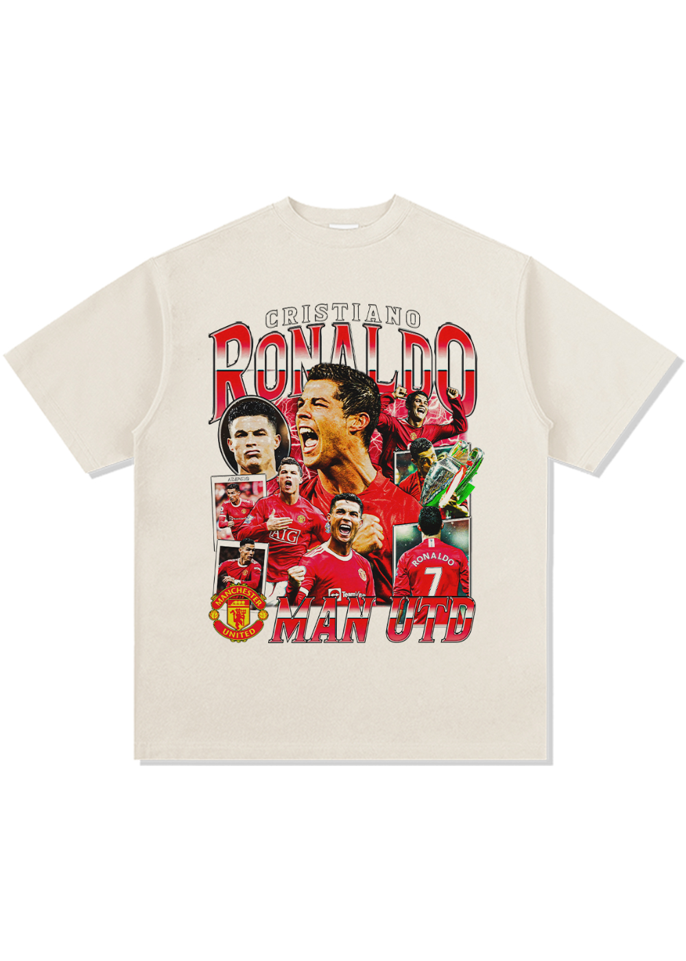 חולצת אוברסייז | CR7 רונאלדו מנצ'סטר יונייטד