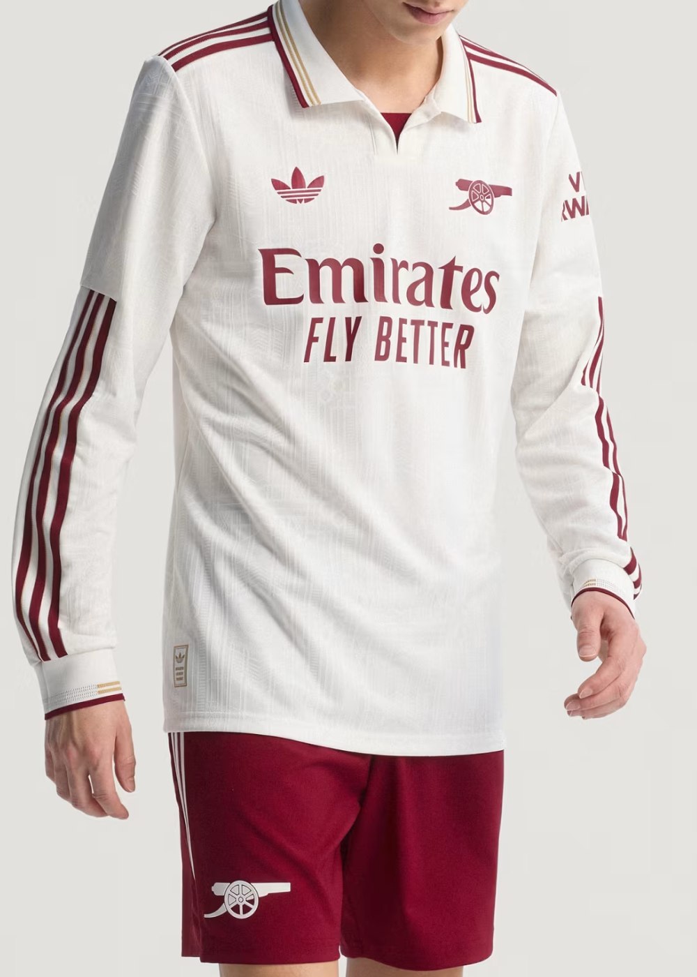 חליפת משחק ארסנל שלישית שרוול ארוך - 2025/2026