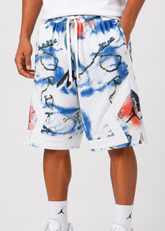 מכנס כדורסל JORDAN WHITE/BLUE
