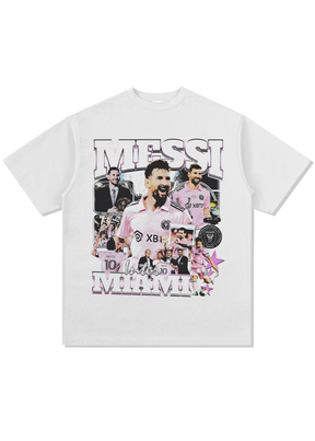 חולצת אוברסייז | מסי אינטר מיאמי