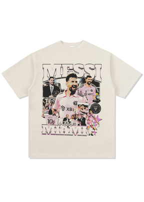 חולצת אוברסייז | מסי אינטר מיאמי