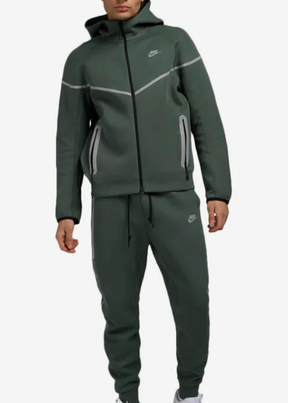 חליפת פוטר TECH FLEECE REFLECTIVE ירוק זית