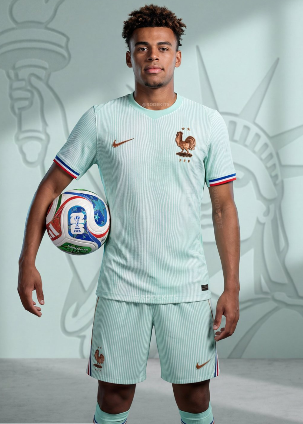 חליפת משחק רשמית צרפת חוץ - 2025/2026