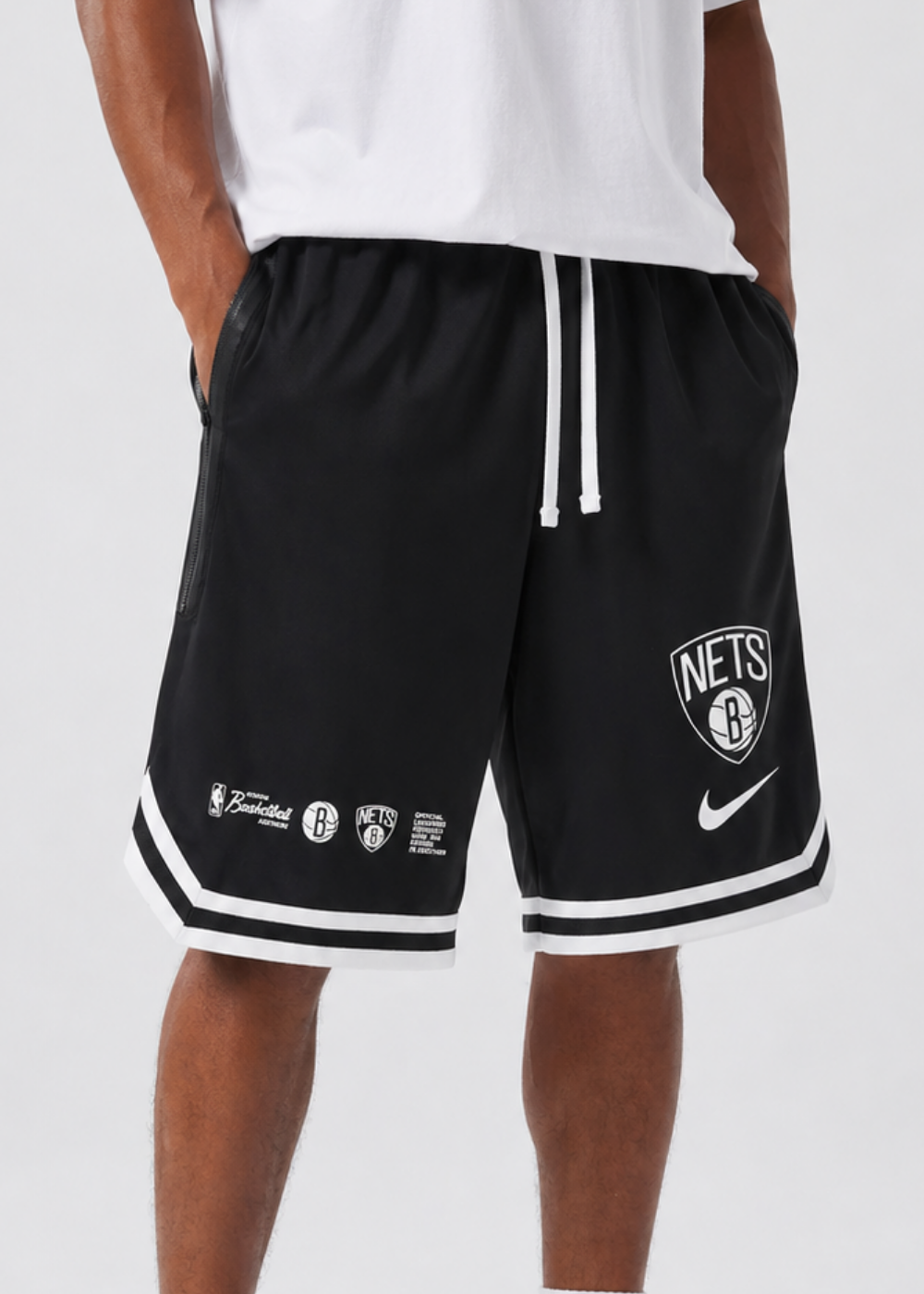 מכנס כדורסל NBA BROOKLYN NETS SHORTS