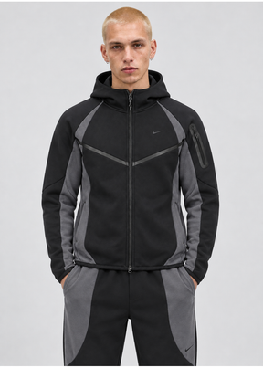חליפת פוטר TECH FLEECE | שחור/אפור