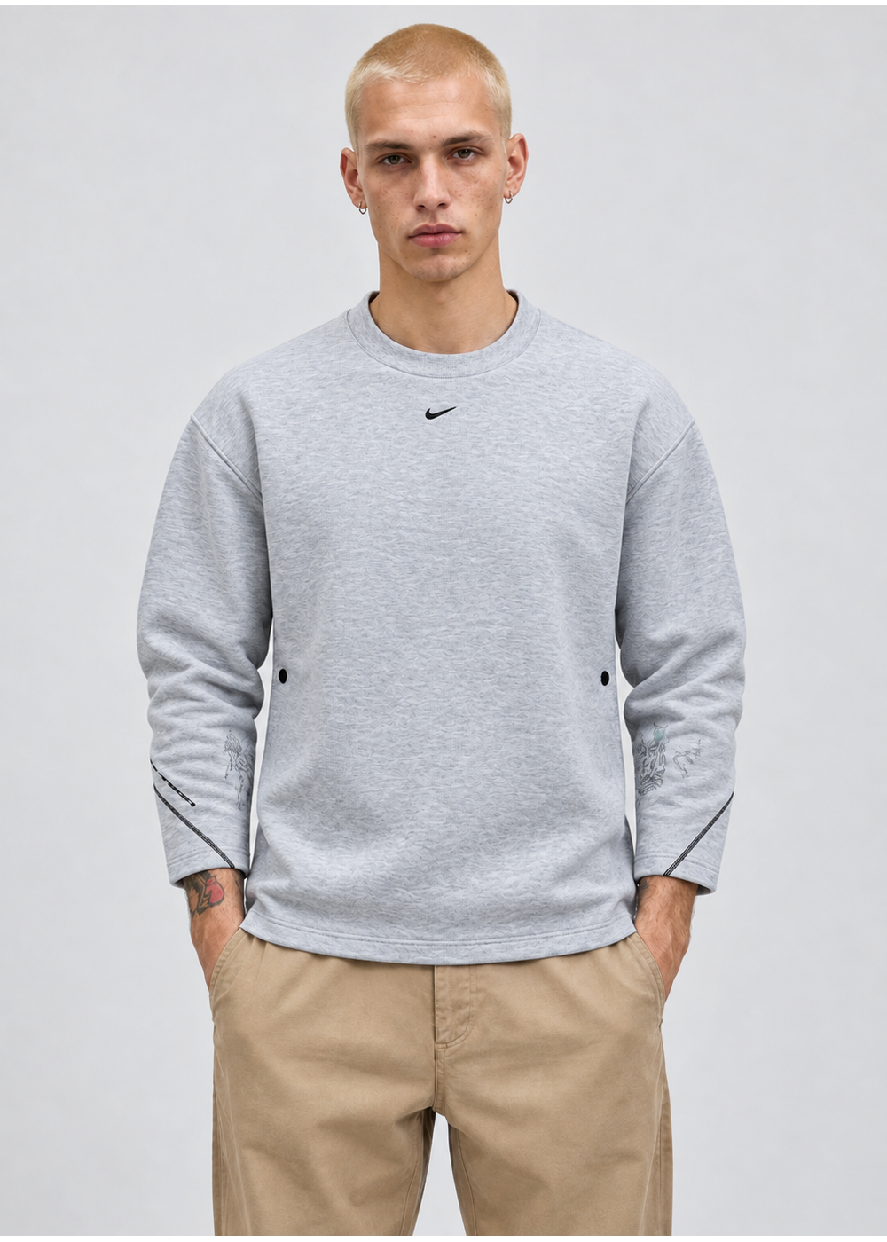 חליפת פוטר TECH FLEECE | אפור