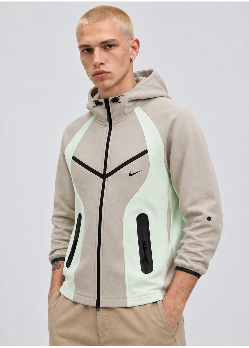 חליפת פוטר NOCTA FLEECE | בז'/מנטה
