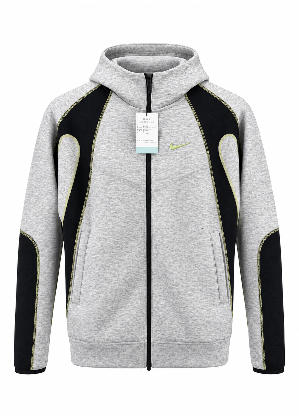 חליפת פוטר NOCTA FLEECE | אפור בהיר/שחור