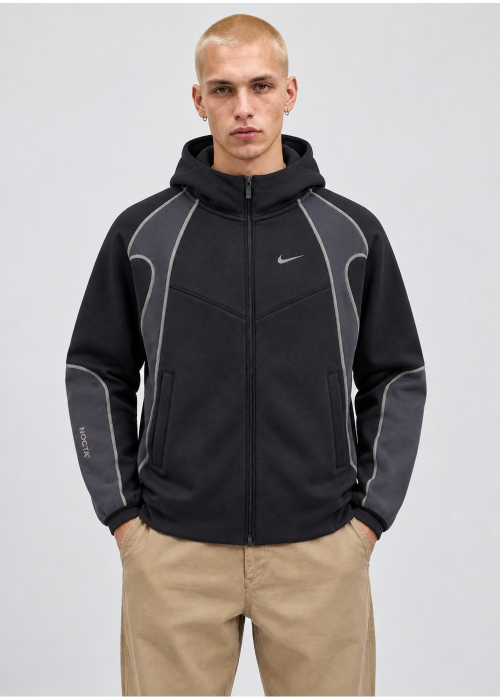חליפת פוטר NOCTA FLEECE | שחור/אפור