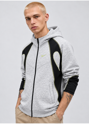 חליפת פוטר NOCTA FLEECE | אפור בהיר/שחור