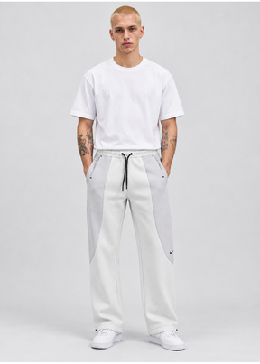 חליפת פוטר TECH FLEECE | לבן/אפור