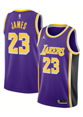 Los Angeles Lakers Jersey Lebron James 20/21 צהוב/סגול